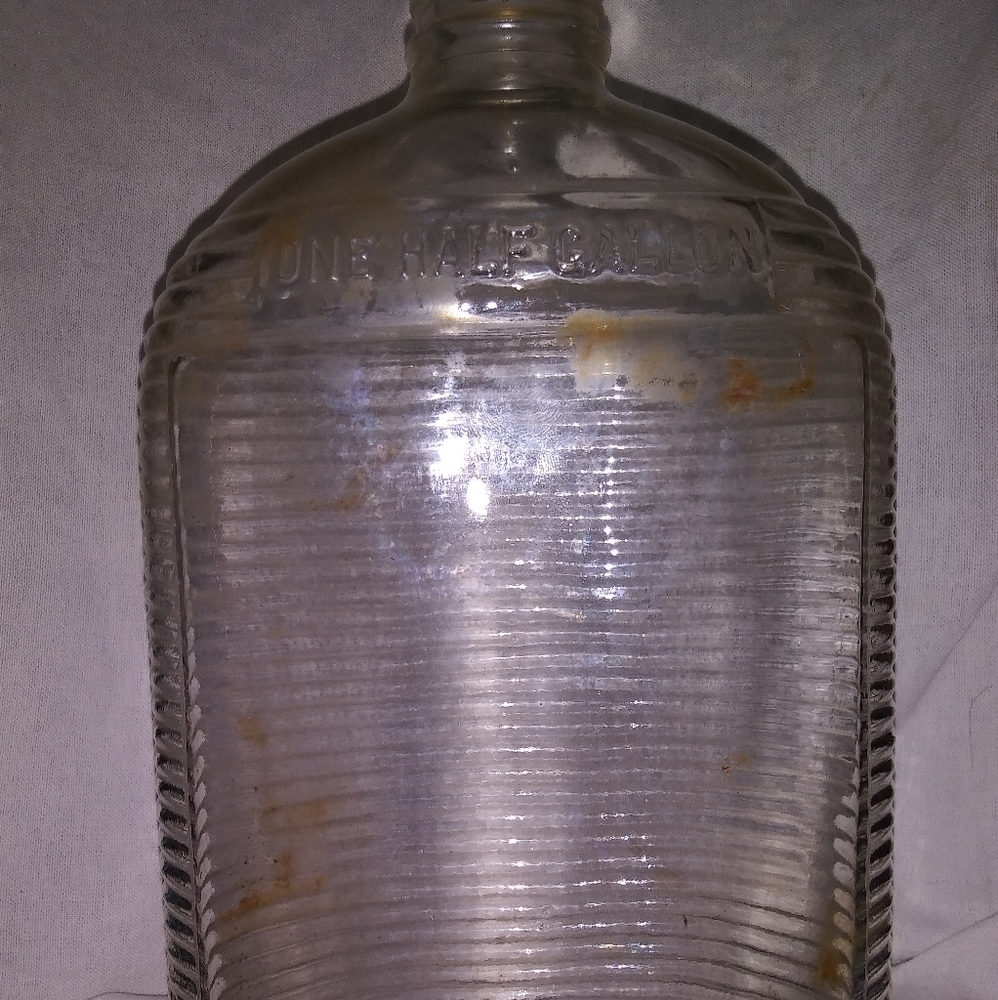 Vintage One Half Gallon Milk Jug